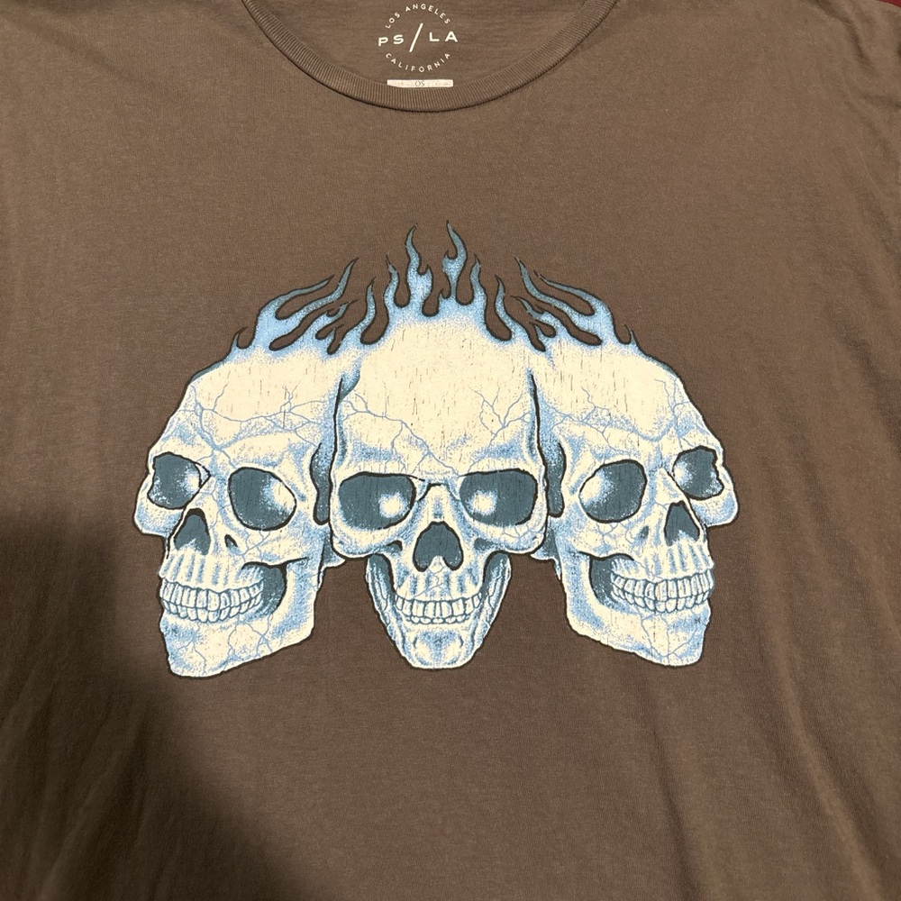 Fire Skull Graphic T-Shirt
